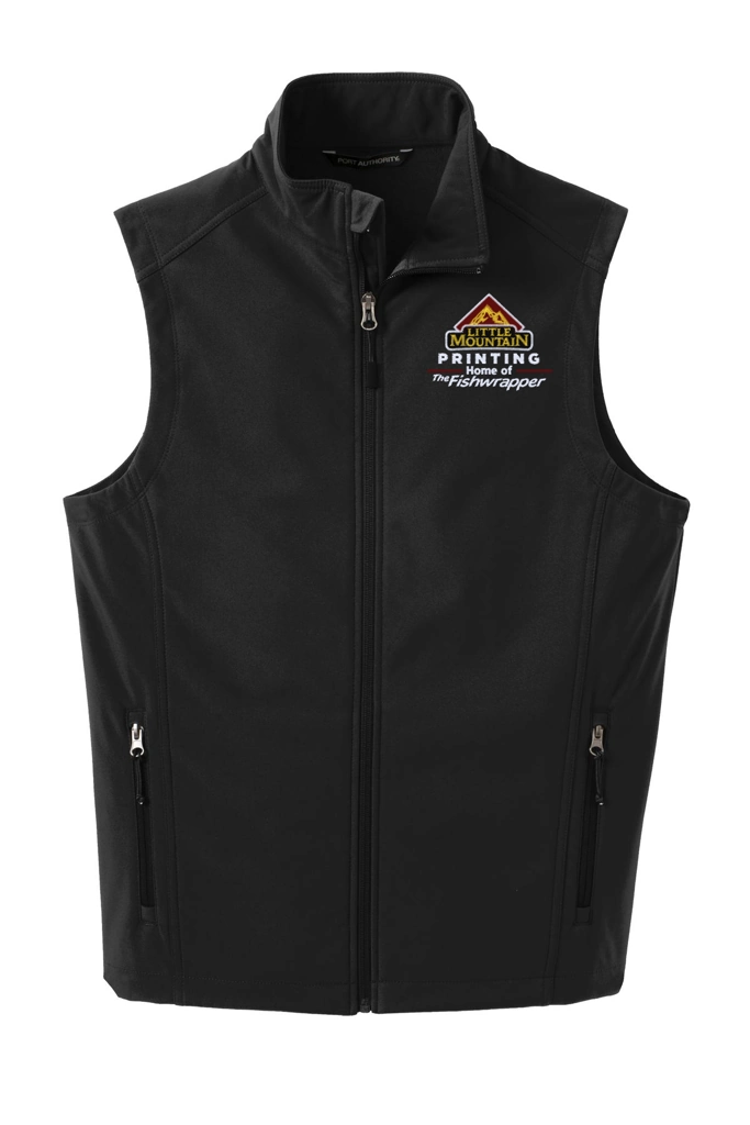 Variant Image for J325 - Port Authority® Core Soft Shell Vest. - Demo - 3 Color - Light E - Website Company Apparel Management Demo