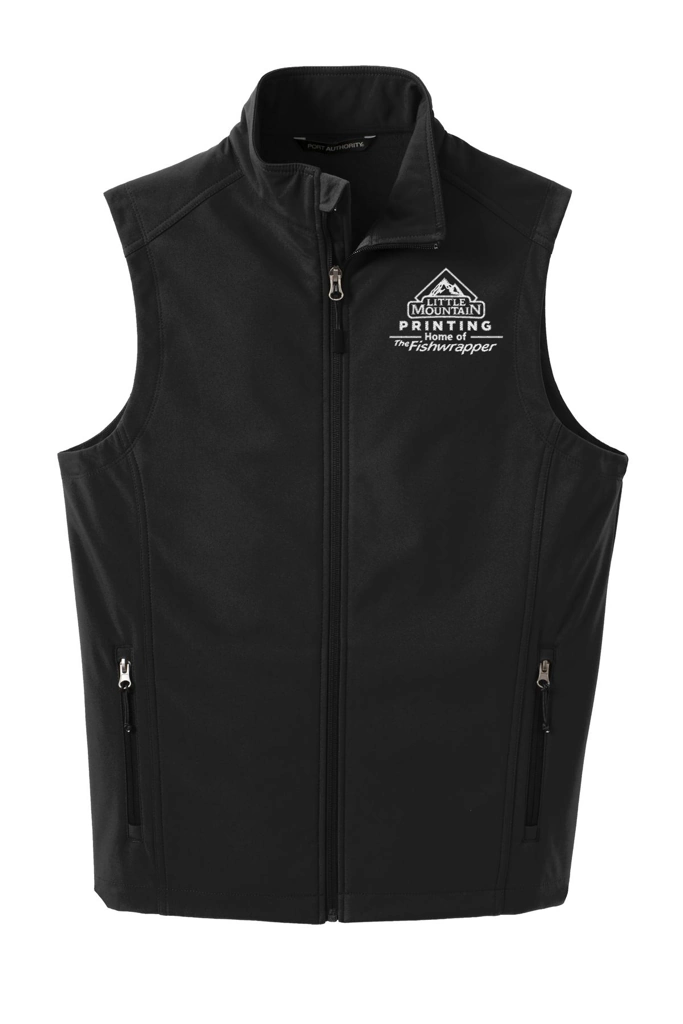 Variant Image for J325 - Port Authority® Core Soft Shell Vest. - Demo - Tone on Tone E - Website Company Apparel Management Demo