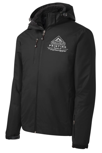 Variant Image for J332 - Port Authority® Vortex Waterproof 3-in-1 Jacket. - Demo - 1 Color - White E - Website Company Apparel Management Demo