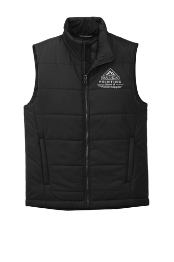 Variant Image for J853 - Port Authority® Puffer Vest - Demo - 1 Color - White E - Website Company Apparel Management Demo
