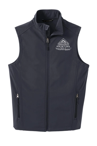 Variant Image for J325 - Port Authority® Core Soft Shell Vest. - Demo - 1 Color - White E - Website Company Apparel Management Demo
