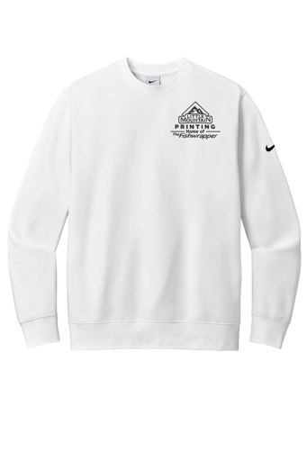 Variant Image for NKFD9863 - Nike Club Fleece Sleeve Swoosh Crew - Demo - 1 Color - Dark E - Website Company Apparel Management Demo