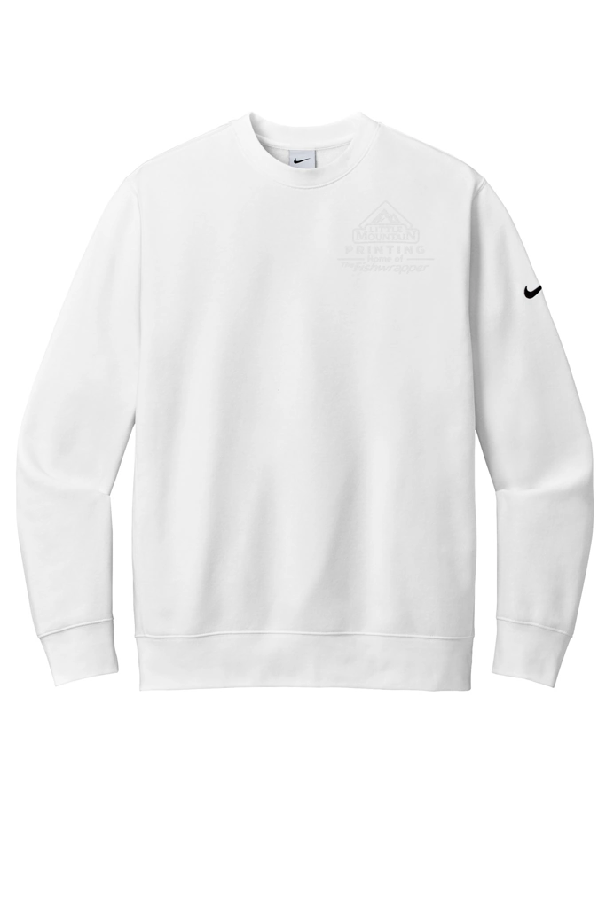 Variant Image for NKFD9863 - Nike Club Fleece Sleeve Swoosh Crew - Demo - Tone on Tone E - Website Company Apparel Management Demo