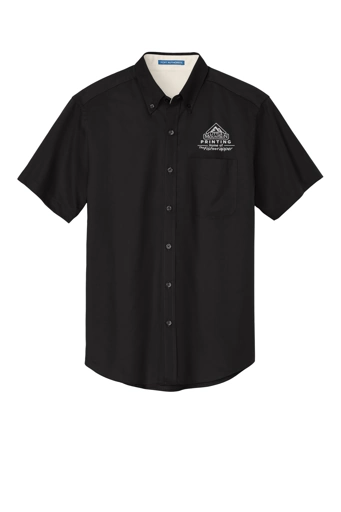 Variant Image for S508 - Port Authority® Short Sleeve Easy Care Shirt - Demo - 1 Color - White E - Website Company Apparel Management Demo