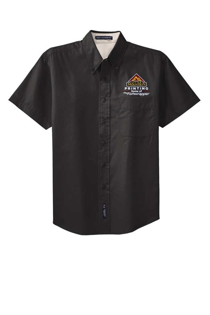 Variant Image for TLS508 - Port Authority® Tall Short Sleeve Easy Care Shirt. - Demo - 3 Color - Light E - Website Company Apparel Management Demo