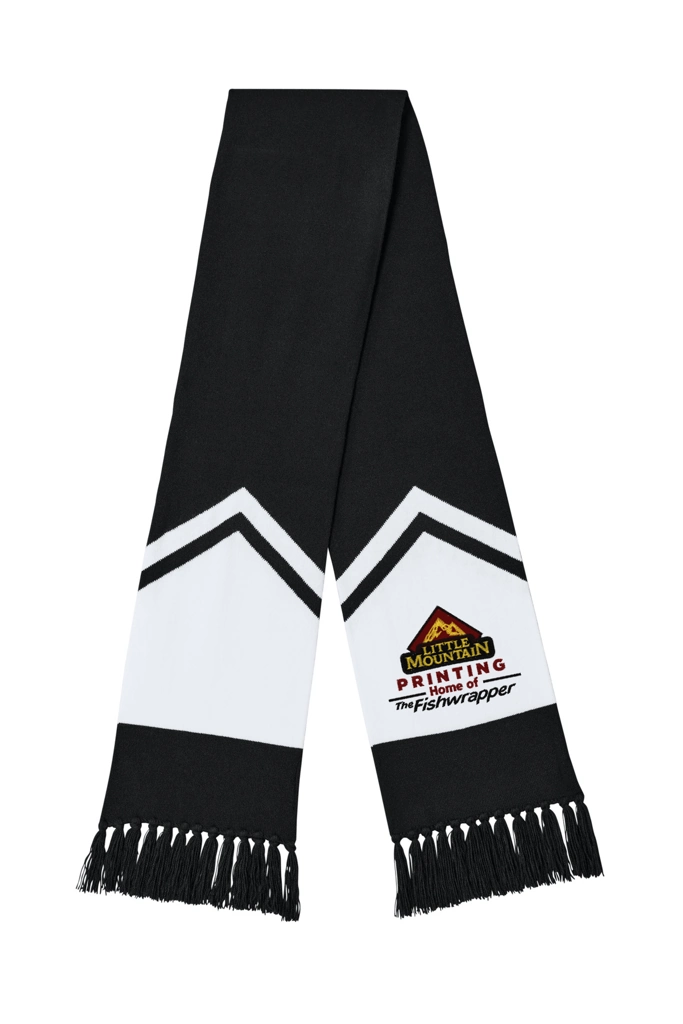 Variant Image for STA06 - Sport-Tek® Gameday Scarf - Demo - 3 Color - Dark E - Website Company Apparel Management Demo