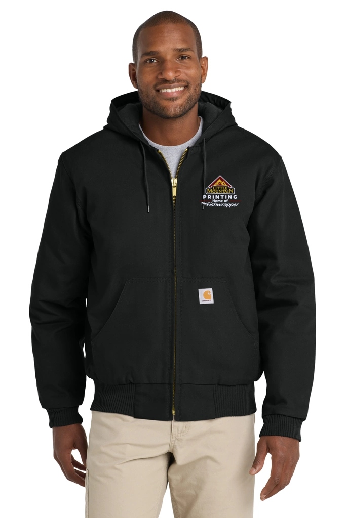 Variant Image for CT106677 - Carhartt® Quilted-Flannel-Lined Duck Active Jac - Demo - 3 Color - Light E - Website Company Apparel Management Demo