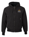 Variant Image for 5020T - DRI DUCK Men's Tall Cheyenne Boulder Cloth™ Hooded Jacket with Tricot Quilt Lining - Demo - 3 Color - Light E - Website Company Apparel Management Demo
