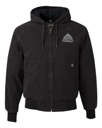 Variant Image for 5020T - DRI DUCK Men's Tall Cheyenne Boulder Cloth™ Hooded Jacket with Tricot Quilt Lining - Demo - Tone on Tone E - Website Company Apparel Management Demo