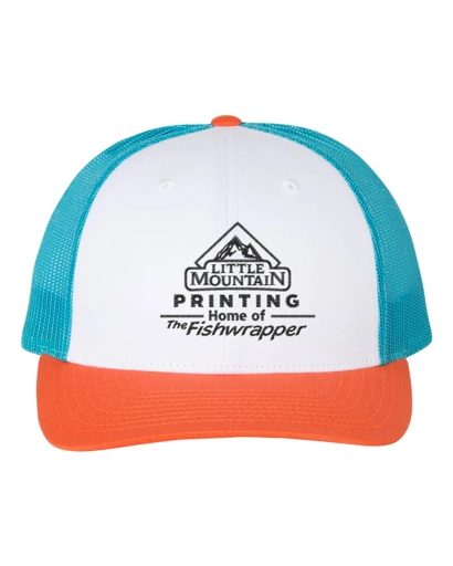 Variant Image for 115 - Richardson Low Pro Trucker Cap - Demo - 1 Color - Dark E - Website Company Apparel Management Demo