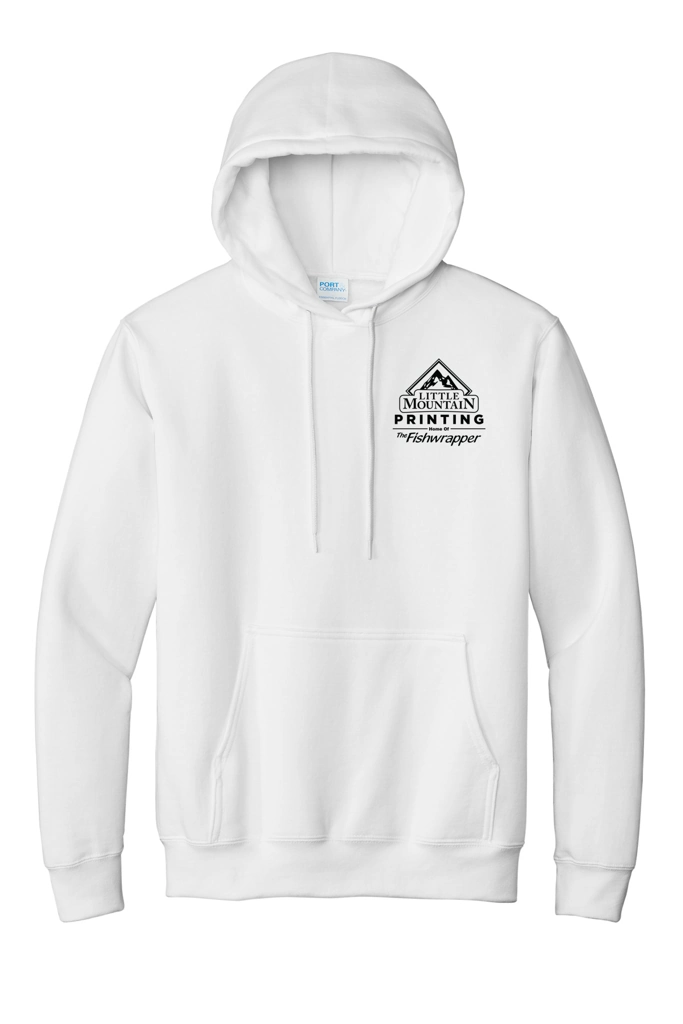 Variant Image for PC90HT - Port & Co™ Tall Essential Fleece Pullover Hooded Sweatshirt - Demo - 1 Color - Dark D - Website Company Apparel Management Demo