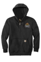 Variant Image for CT100614 - Carhartt® Rain Defender® Paxton Heavyweight Hooded Zip-Front Sweatshirt - Demo - 3 Color - Light E - Website Company Apparel Management Demo