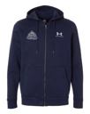 Variant Image for 1373881 - Under Armour Men's Icon Fleece Hooded Full-Zip - Demo - Tone on Tone E - Website Company Apparel Management Demo