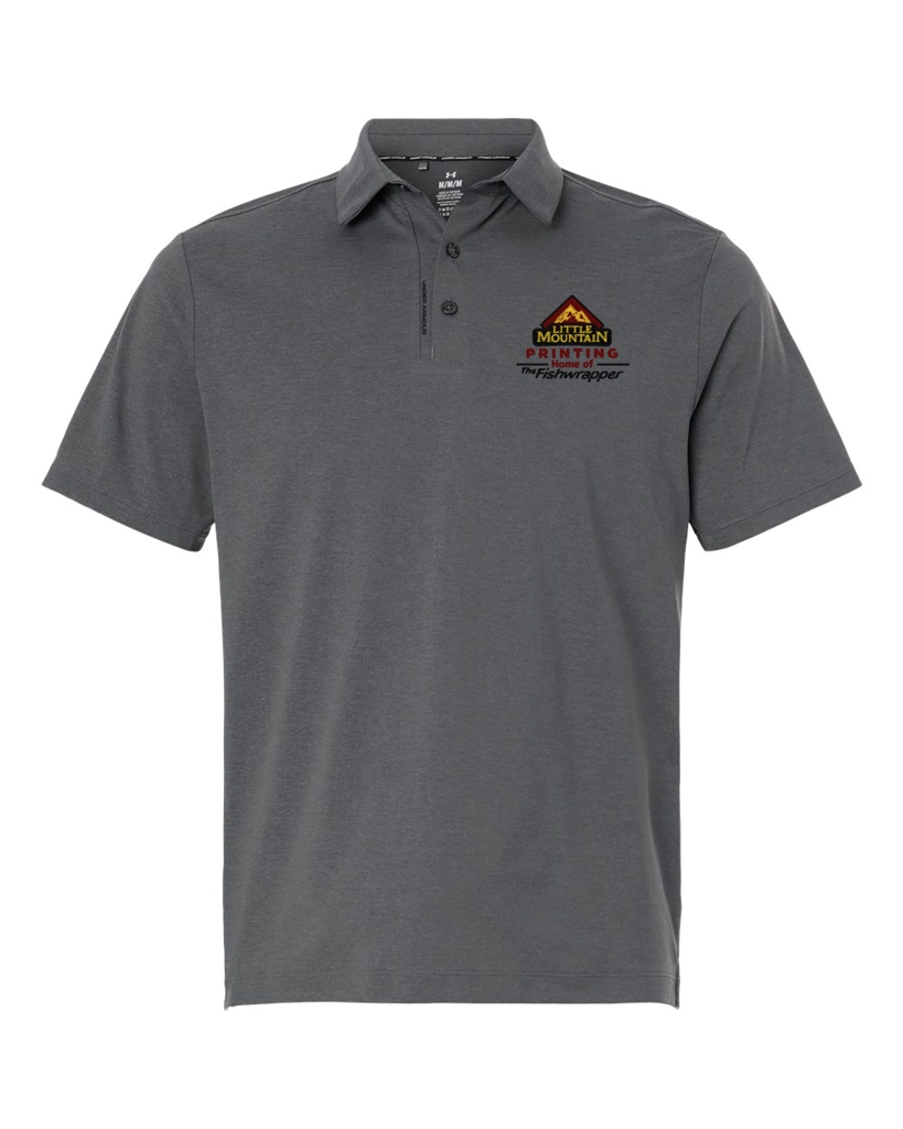 Variant Image for 6009652 - Under Armour Men's Drive Bonded Polo - Demo - 3 Color - Dark E - Website Company Apparel Management Demo