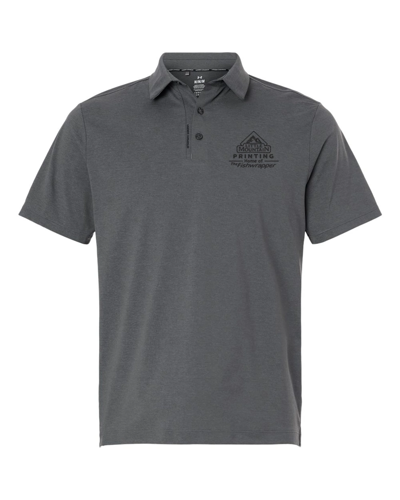 Variant Image for 6009652 - Under Armour Men's Drive Bonded Polo - Demo - 1 Color - Dark E - Website Company Apparel Management Demo