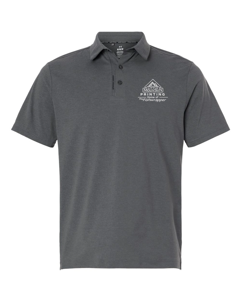 Variant Image for 6009652 - Under Armour Men's Drive Bonded Polo - Demo - 1 Color - White E - Website Company Apparel Management Demo