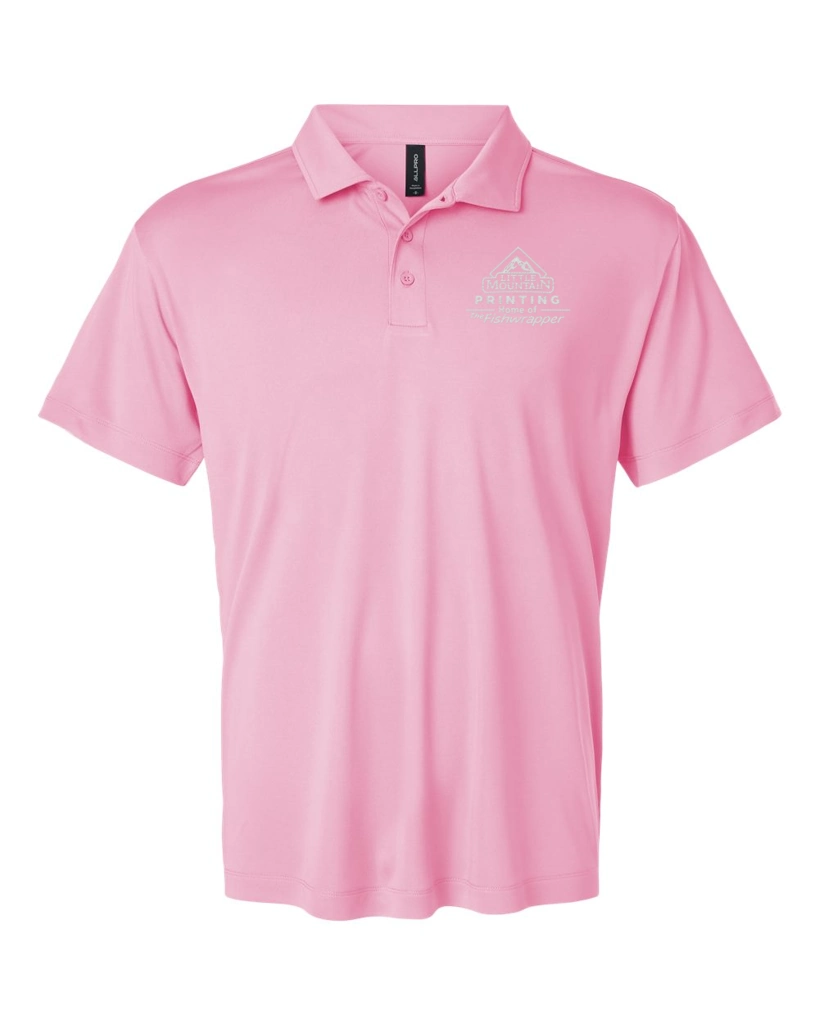 Variant Image for 41800 - AllPro Men's Pro-Lock Performance Polo - Demo - 1 Color - White E - Website Company Apparel Management Demo