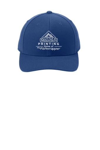 Variant Image for STC43 - Sport-Tek® YP Classics® Curve Bill Snapback Cap - Demo - 1 Color - White E - Website Company Apparel Management Demo