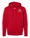 Variant Image for 6014161 - Under Armour Men's Team Icon Fleece Hooded Sweatshirt - Demo - 1 Color - White E - Website Company Apparel Management Demo