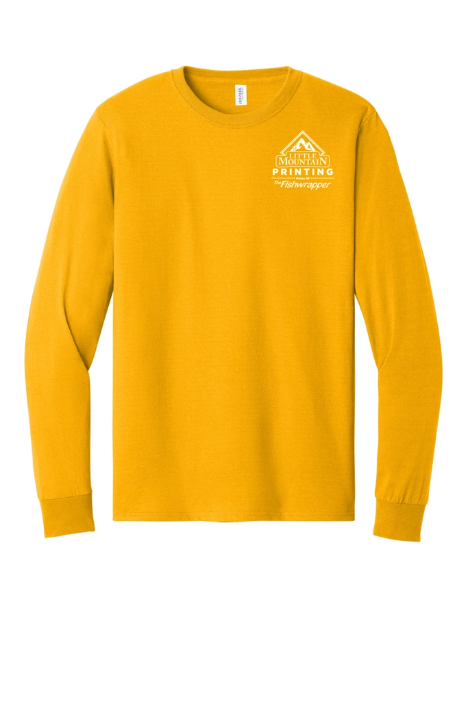Variant Image for 29LS Jerzees® Dri-Power® 50/50 Cotton/Poly Long Sleeve T-Shirt - Demo - 1 Color - White D - Website Company Apparel Management Demo