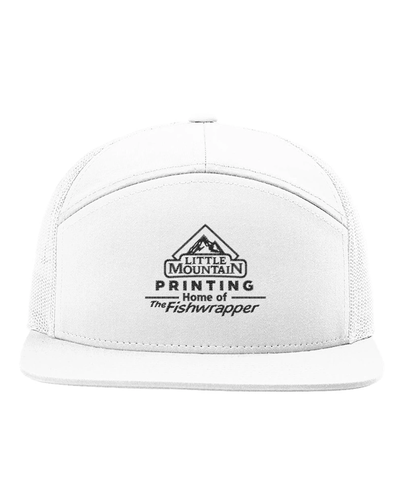 Variant Image for 168 - Richardson 7-Panel Trucker - Demo - 1 Color - Dark E - Website Company Apparel Management Demo