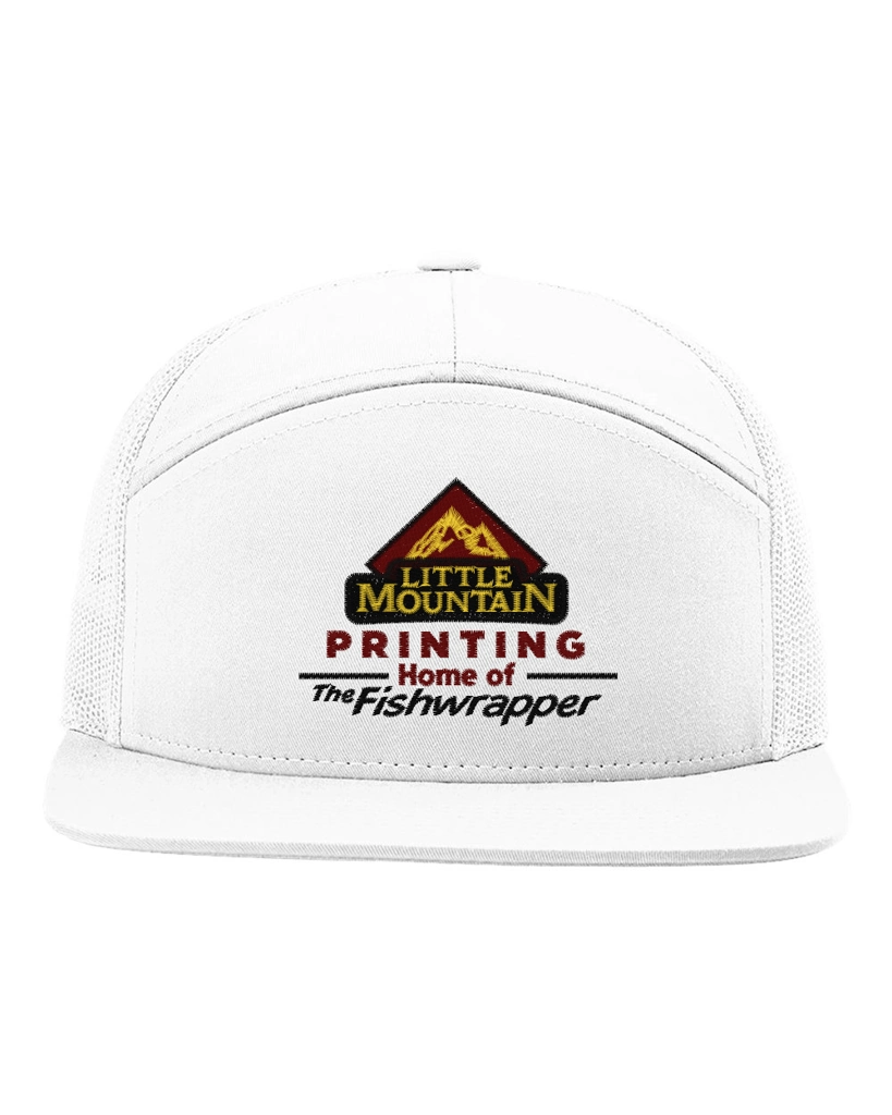 Variant Image for 168 - Richardson 7-Panel Trucker - Demo - 3 Color - Dark E - Website Company Apparel Management Demo