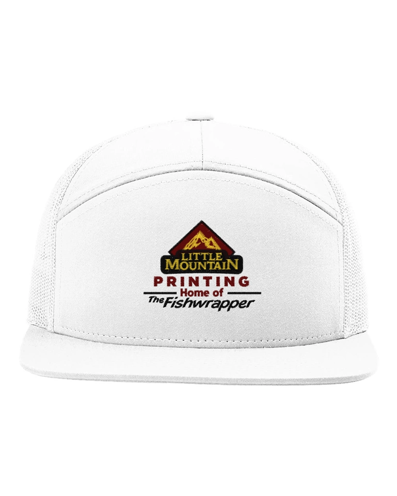 Variant Image for 168 - Richardson 7-Panel Trucker - Demo - 3 Color - Dark E - Website Company Apparel Management Demo