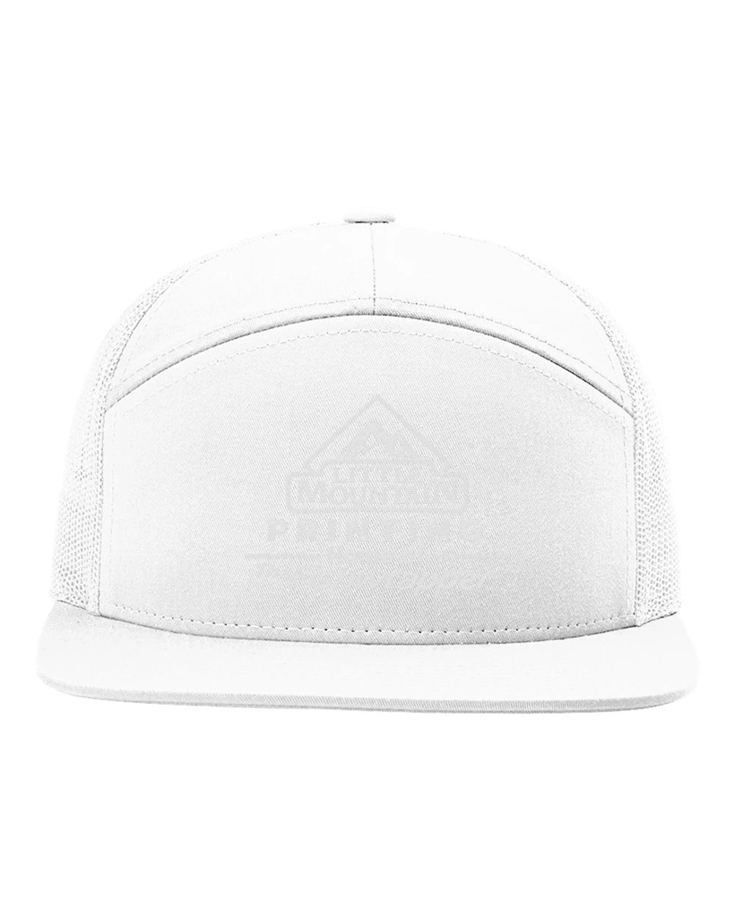 Variant Image for 168 - Richardson 7-Panel Trucker - Demo - Tone on Tone E - Website Company Apparel Management Demo