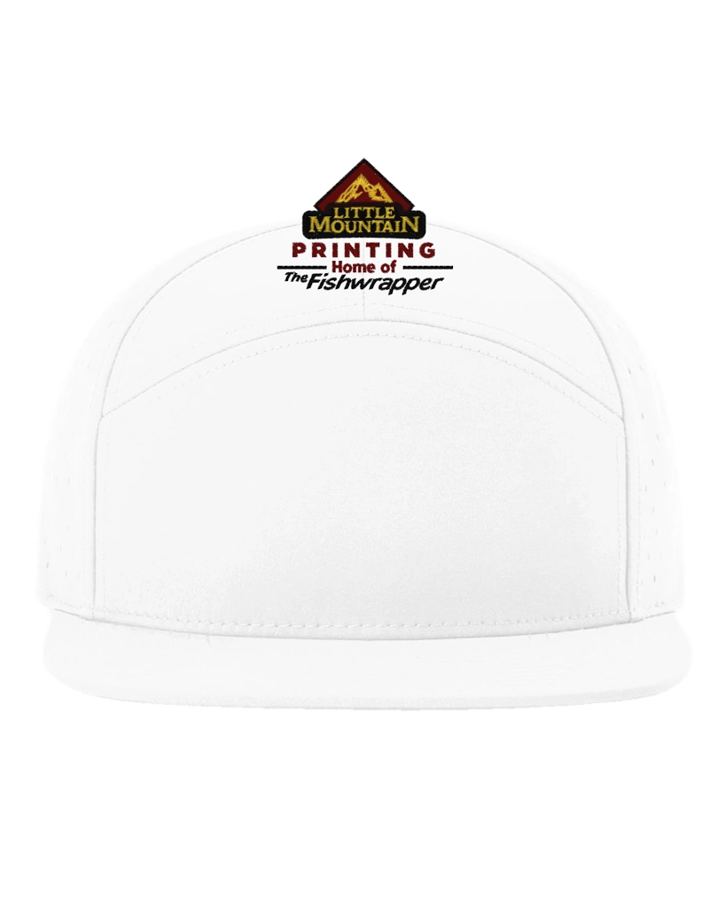Variant Image for 169 - Richardson Cannon 7-Panel Flatbill - Demo - 3 Color - Dark E - Website Company Apparel Management Demo