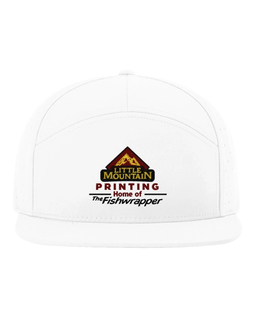 Variant Image for 169 - Richardson Cannon 7-Panel Flatbill - Demo - 3 Color - Dark E - Website Company Apparel Management Demo