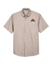 Variant Image for M500S - Harriton Men's Easy Blend™ Twill Dress Shirt With Stain-Release - Demo - 3 Color - Light E - Website Company Apparel Management Demo