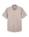 Variant Image for M500S - Harriton Men's Easy Blend™ Twill Dress Shirt With Stain-Release - Demo - 1 Color - White E - Website Company Apparel Management Demo