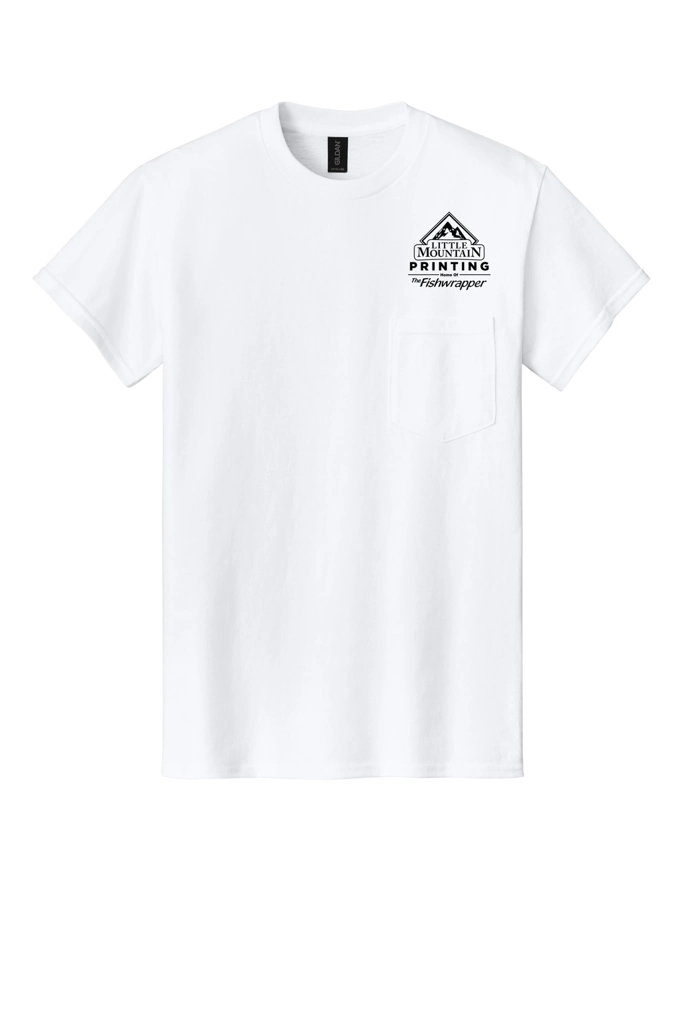 Variant Image for 8300 - Gildan® DryBlend® 50 Cotton/50 Poly Pocket T-Shirt - Demo - 1 Color - Dark D - Website Company Apparel Management Demo
