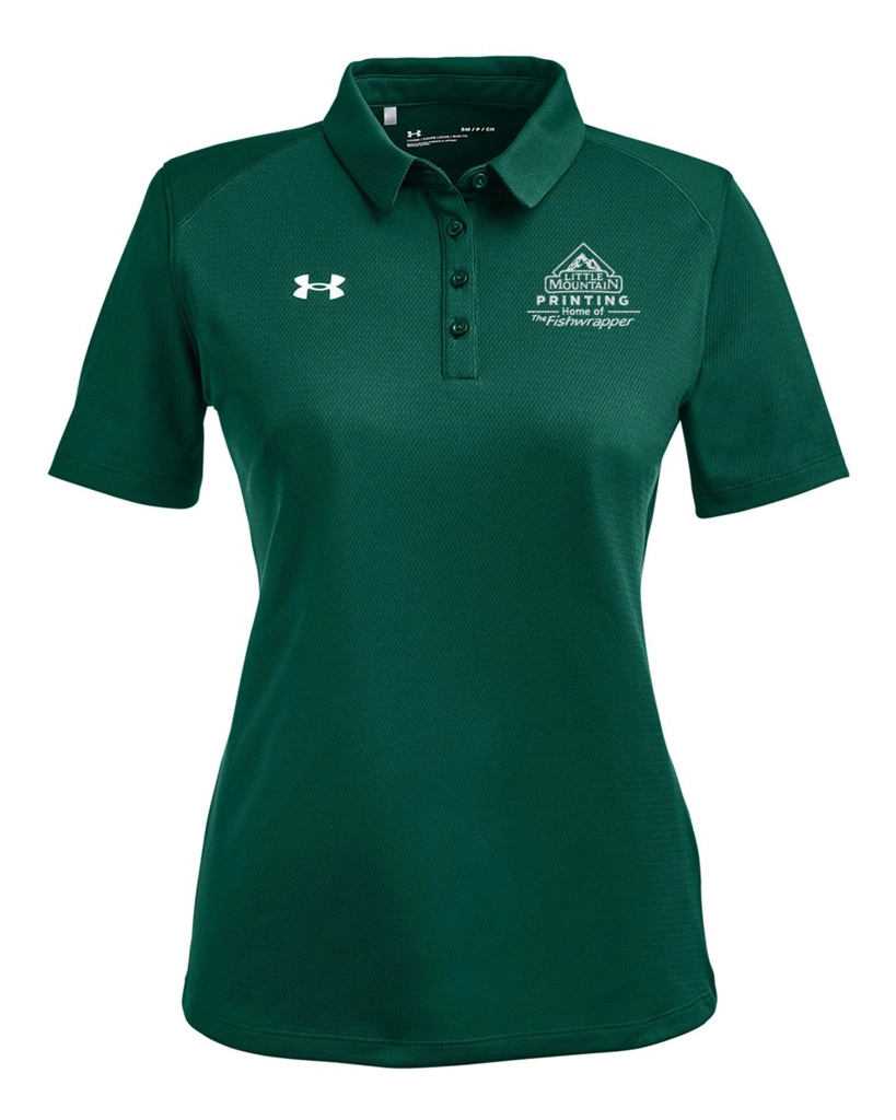 Variant Image for 1370431 - Under Armour Women's Tech™ Polo - Demo - 1 Color - White E - Website Company Apparel Management Demo