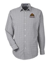 Variant Image for DG536 - Devon & Jones Men's CrownLux Performance® Gingham Dress Shirt - Demo - 3 Color - Dark E - Website Company Apparel Management Demo