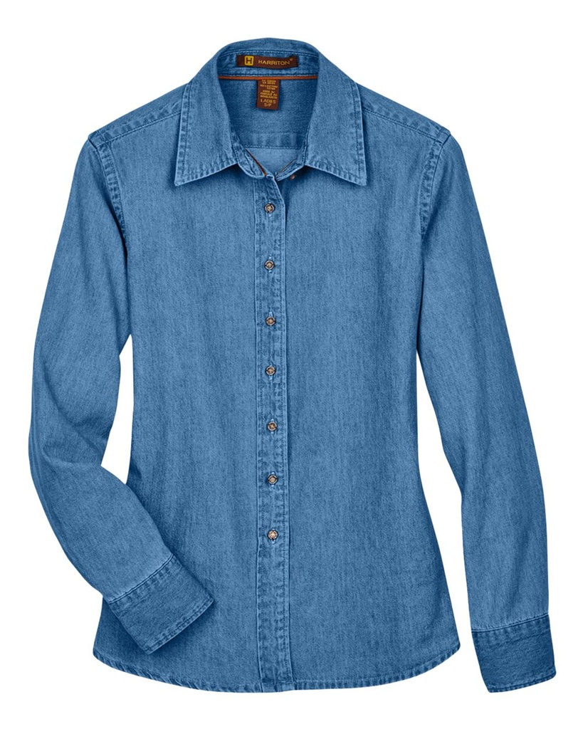 M550W - Harriton - Women's Denim Shirt