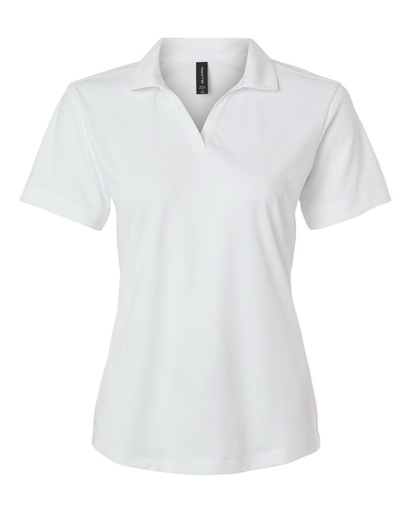41800L - AllPro Women's Pro-Lock Performance Polo (3XL, White)